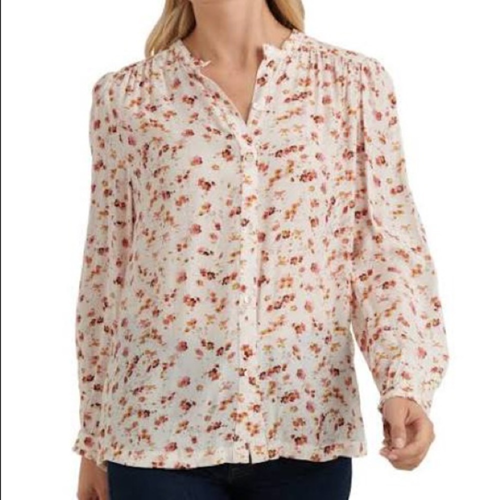 Lucky Brand
Floral-Print Top